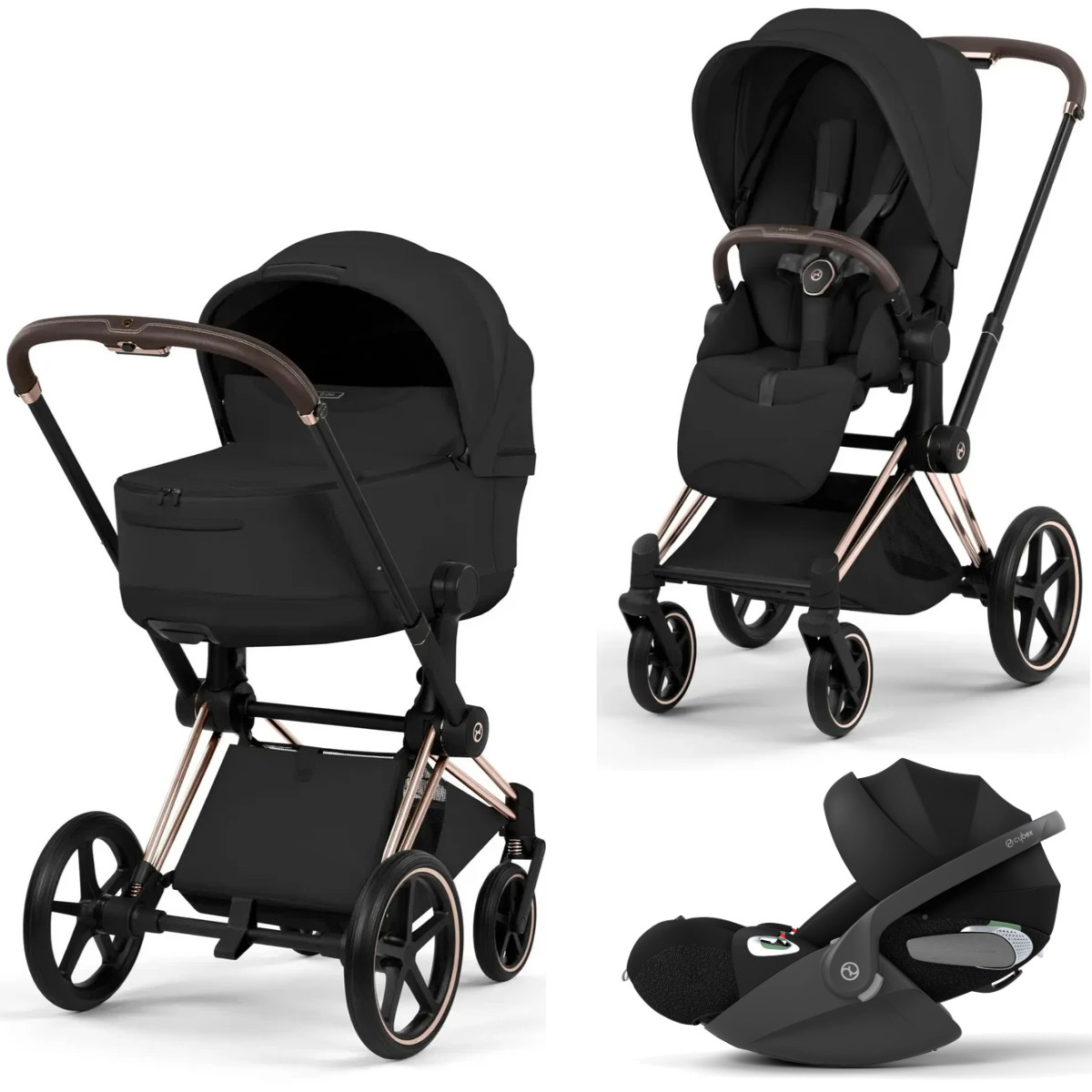 Buy Cybex Priam 5 Style Stroller Set 3 in 1 incl. Cloud T i-Size